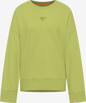 Frieda & Freddies NY Sweatshirt in Green: front