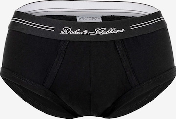 Slip DOLCE & GABBANA en noir : devant