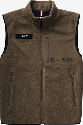 Gilet HALO en marron : devant