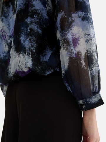 TOM TAILOR Blouse in Blauw