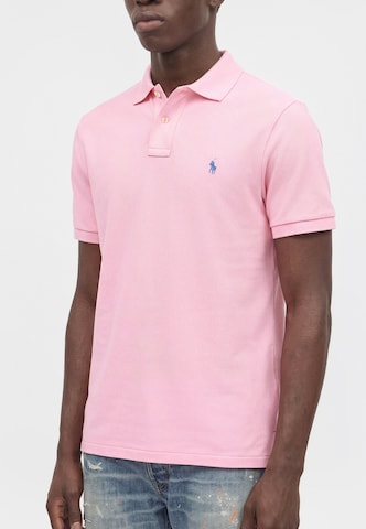 Polo Ralph Lauren - Camiseta en rosa: lado