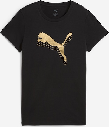 PUMA T-Shirt 'ESS' in Schwarz: Vorderseite