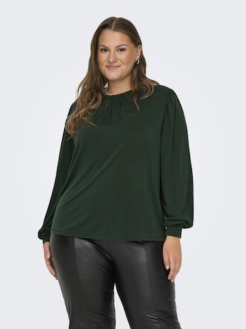ONLY Carmakoma - Blusa 'CARFREE' en negro: frente
