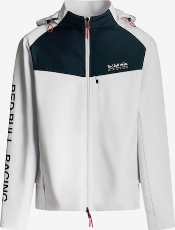Red Bull Racing x Pepe Jeans Sweat jacket 'Red Bull Racing x Pepe Jeans' in White: front