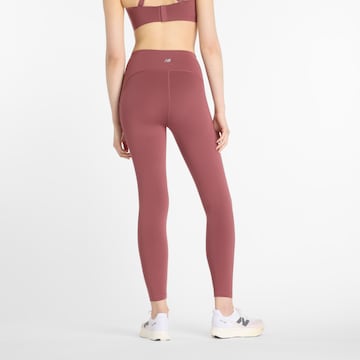 new balance Skinny Sportbroek in Rood