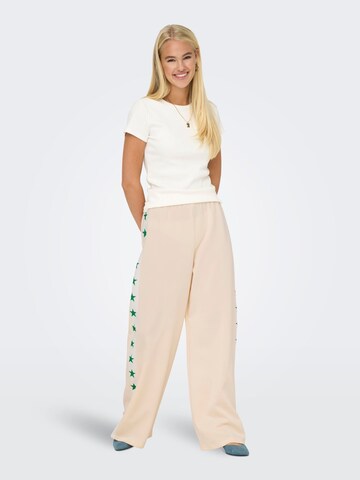 ONLY Regular Broek 'ONLStar' in Beige
