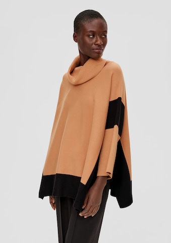 s.Oliver BLACK LABEL Cape in Yellow: front