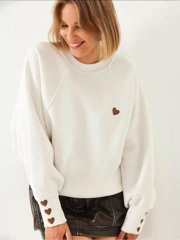 Bianco Lucci - Sweatshirt em branco