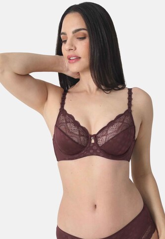 Minimiseur Soutien-gorge 'DOT & BLOSSOM' sassa en violet