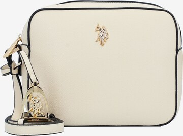 U.S. POLO ASSN. Crossbody Bag 'Jones' in Beige: front