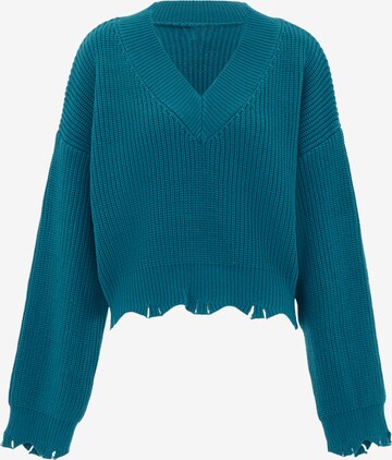 Gaya Sweater in Blue: front