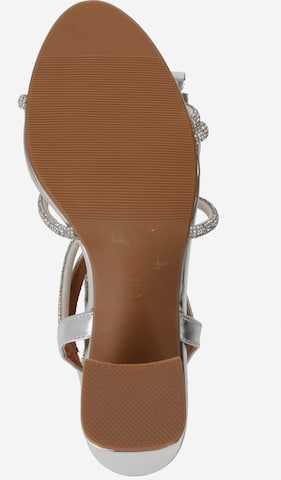 ABOUT YOU Strap Sandals 'Malia' in Silver