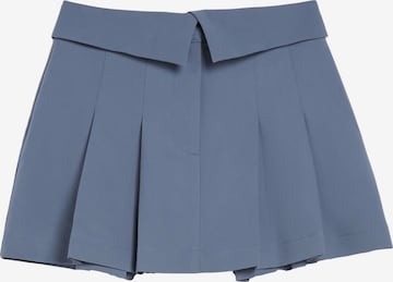 Bershka Spódnica w kolorze niebieski: przód