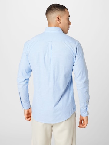 BOSS Slim Fit Hemd 'Mabsoot' in Blau