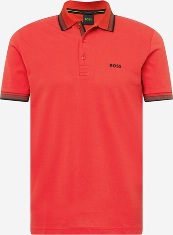 T-Shirt 'Paddy' BOSS Black en rouge : devant