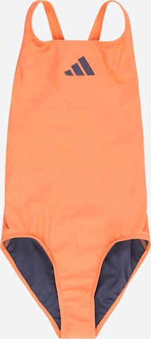 ADIDAS PERFORMANCE Athletic Swimwear in Orange: front