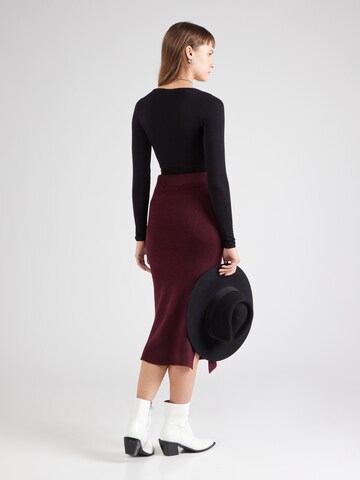 Gonna 'VMWHITNEY' di VERO MODA in rosso