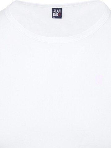 alan red Shirt 'Ottawa' in White