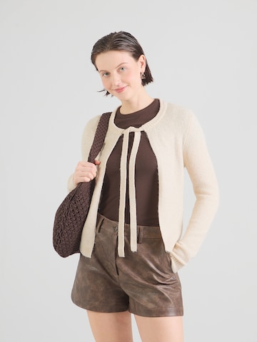 ONLYKardigan 'ONLJESSIE' - bež boja: prednji dio