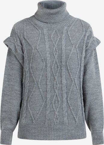 Pullover di DreiMaster Vintage in grigio: frontale