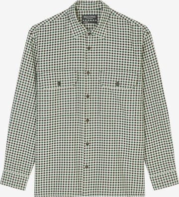 Marc O'Polo Comfort fit Button Up Shirt in Green: front