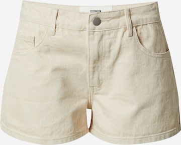 ABOUT YOU x Marie von Behrens Regular Shorts 'Melissa' in Beige: predná strana