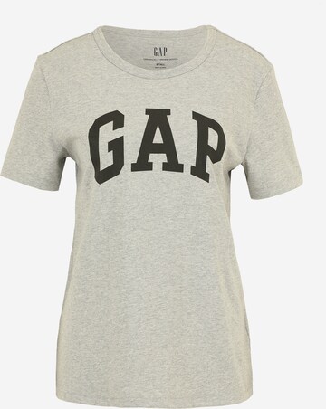 Gap Tall Shirt in Grijs: voorkant