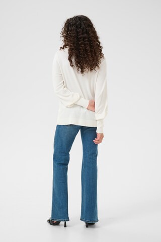 CULTURE Cardigan i hvid