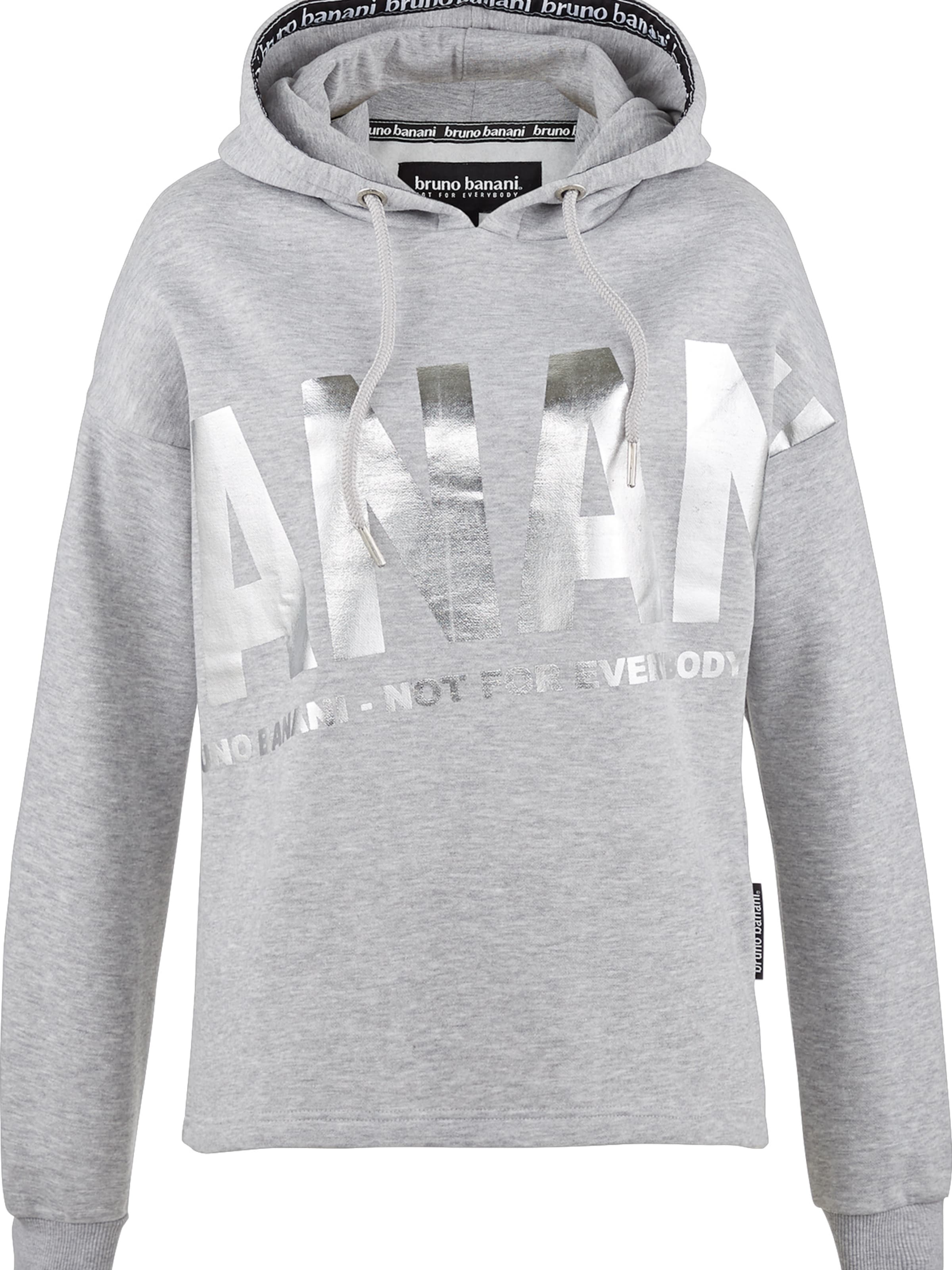 Sweat-shirt 'Chang' Bruno Banani en gris : devant