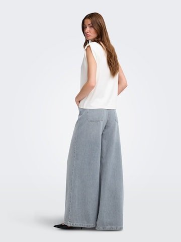 Wide leg Jeans 'ONLFrancesca' di ONLY in blu