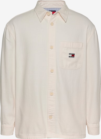 Marškiniai iš Tommy Jeans, spalva – vilnos balta, Prekių apžvalga