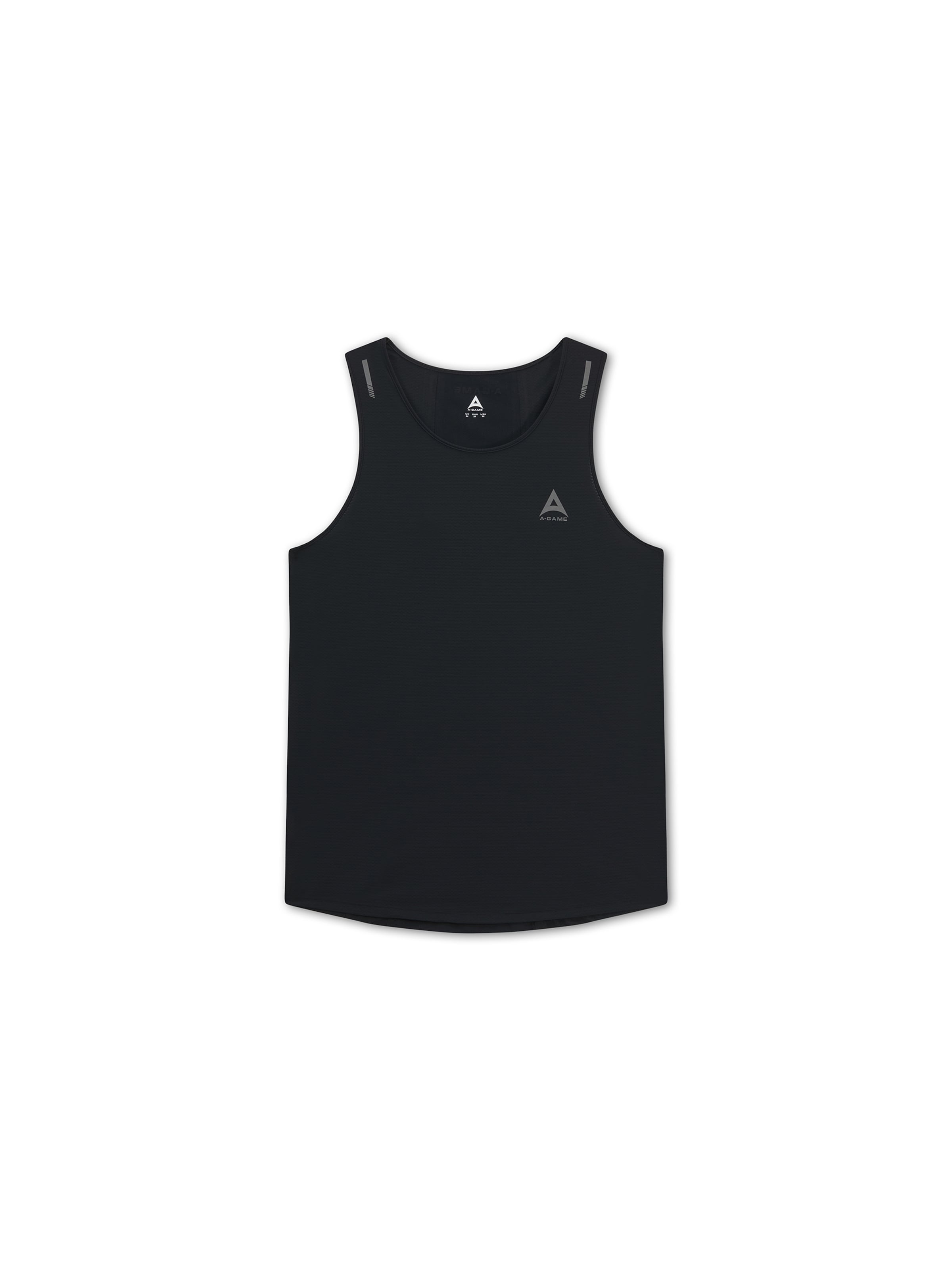 T-Shirt A-Game en noir : devant