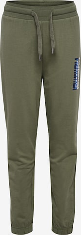 Hummel Hose 'TUKAS' in Grün: Vorderseite
