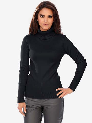 heine Sweater in Black: front