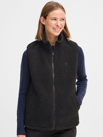 Oxmo Bodywarmer 'TINNE' in Zwart: voorkant