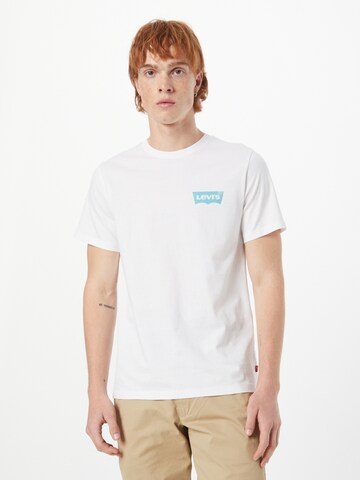 LEVI'S ® Regular T-shirt i vit: framsida