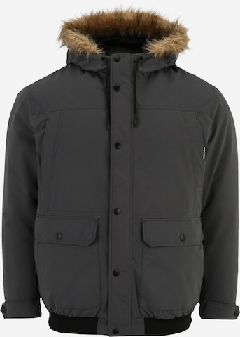 Jack & Jones Plus Winter jacket 'WINNER' in Grey: front