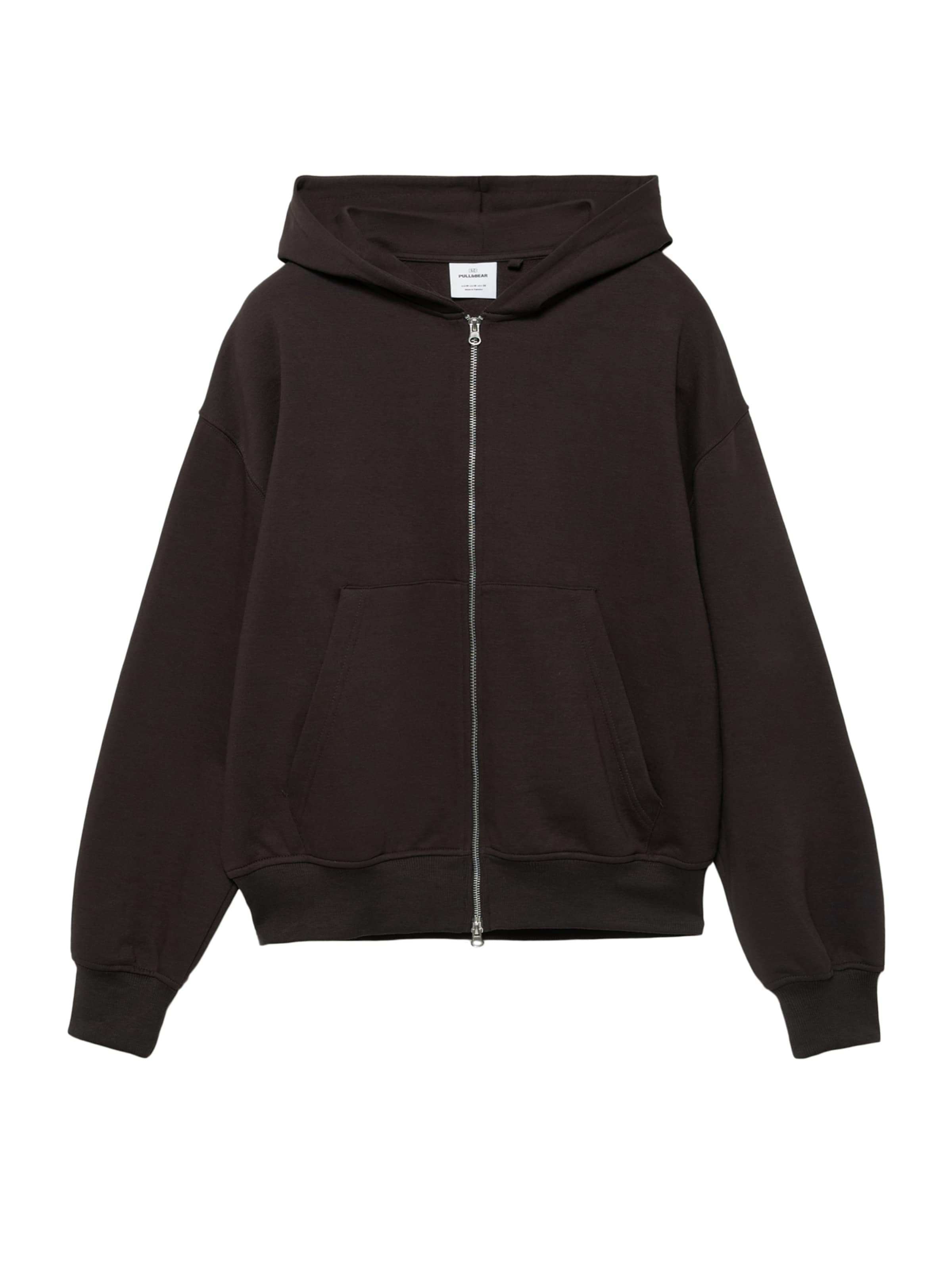 Hanorac de la Pull&Bear pe maro: față