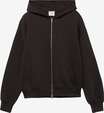 Pull&BearGornji dio trenirke - smeđa boja: prednji dio