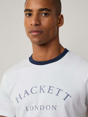 Hackett London T-Shirt 'Heritage' in Weiß