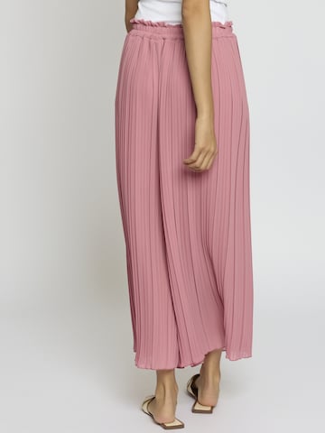 Lilavie Wide leg Broek 'Kimm' in Roze