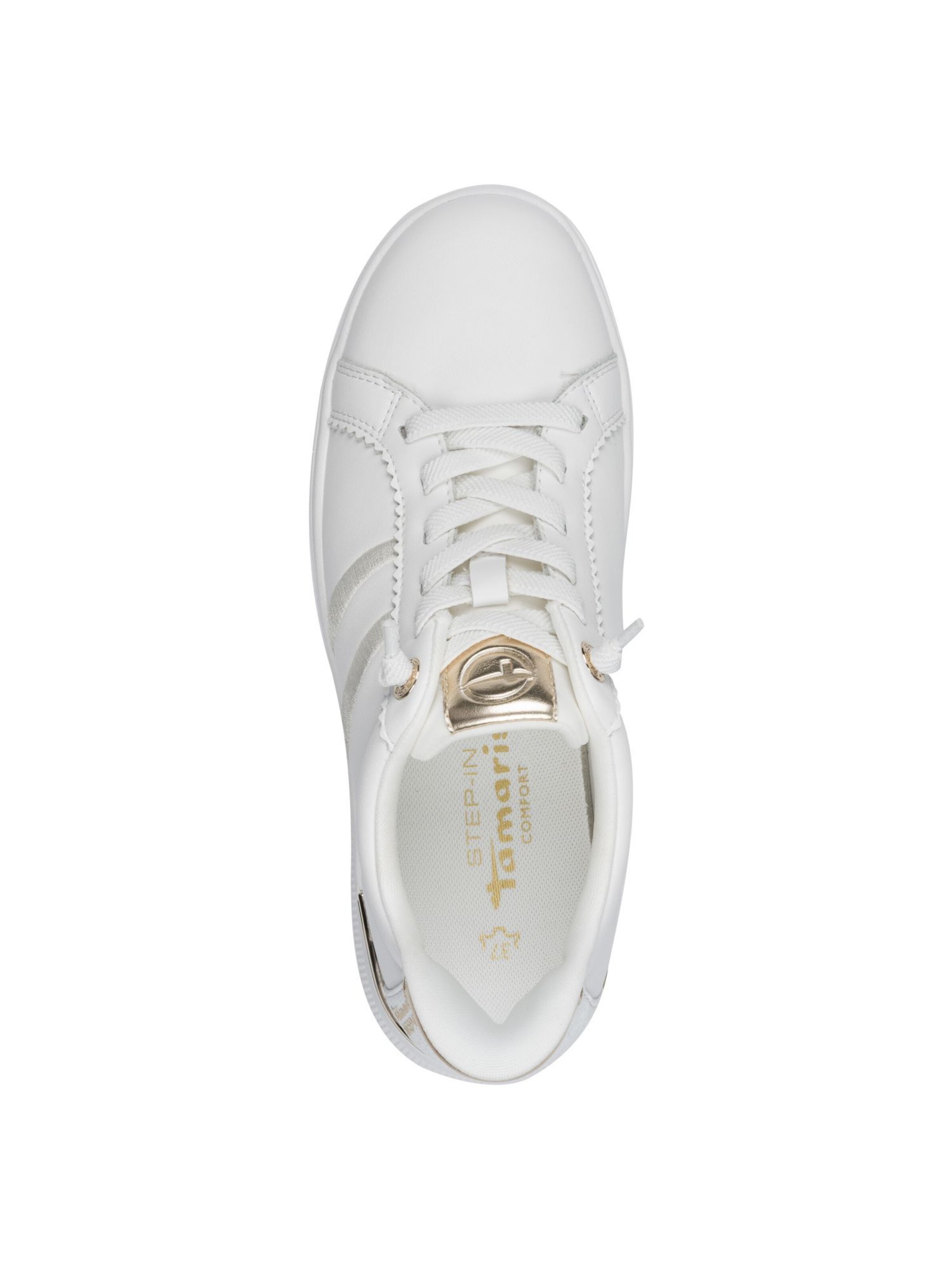 Baskets basses Tamaris en blanc