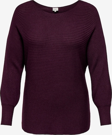 Pullover 'CARNew Adaline' di ONLY Carmakoma in rosso: frontale