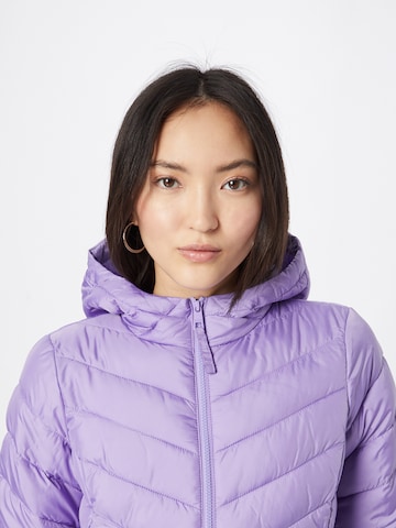 TOM TAILOR DENIM Between-Season Jacket in Purple