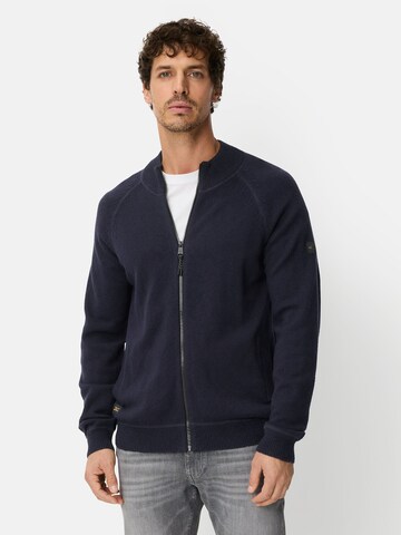CAMEL ACTIVE Knit Cardigan in Blue: front