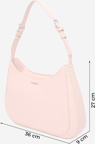 Calvin Klein - Bolso de hombro en rosa