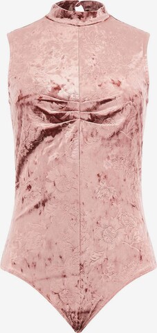 GUESS Bodysuit in Pink: front
