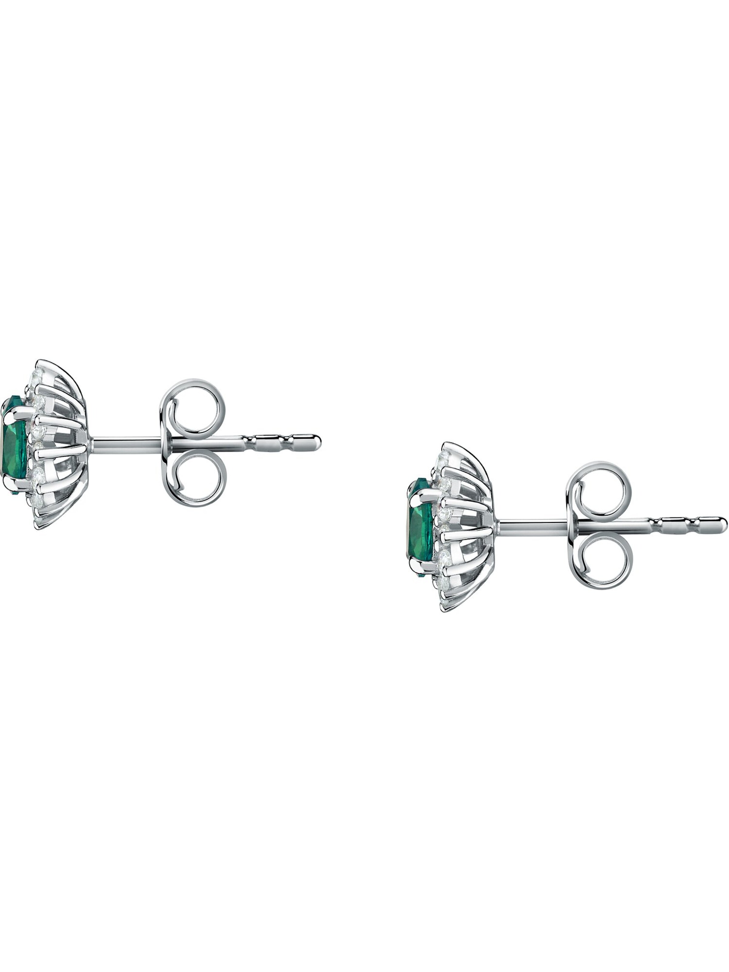 Live Diamond Ohrringe in Silber