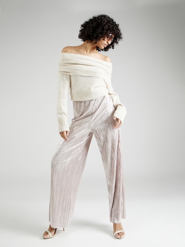 ABOUT YOU Regular Pants in Silver