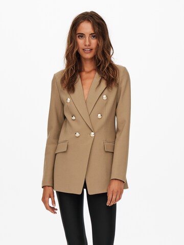 ONLY - Blazer 'Corinna' em castanho: frente